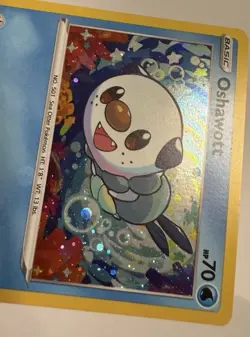 Oshawott - (Cosmo Holo) SWSH222 SWSH: Sword & Shield Promo Card NM Pokemon - Image 3