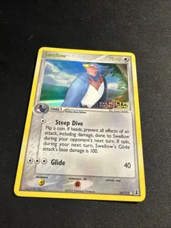 Pokemon Card - Swellow Delta Species 32/113 Rare Reverse Holo Stamped - Image 2