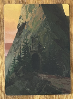 MTG Avatar: The Last Airbender Art Card, Mountain 53/54 - Image 1