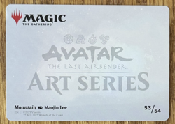 MTG Avatar: The Last Airbender Art Card, Mountain 53/54 - Image 2