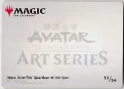 MTG Appa Steadfast Guardian Art Card NM Avatar: The Last Airbender Magic 32 - Image 2