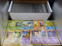 Huge Collection Bulk Lot of 600+ Pokemon Cards Vintage 1999 WOTC - Almost all NM - Image 1