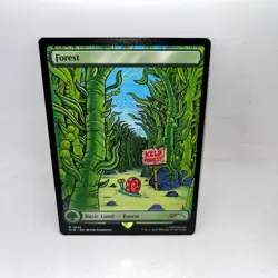 Forest (1943) 1943 Rare Secret Lair Drop Series Magic: The Gathering Near Mint - Image 1