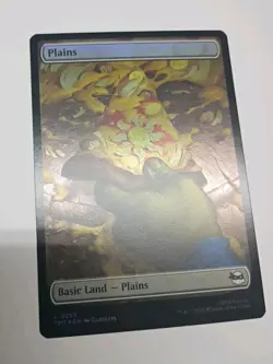 Plains - 253 - MTG: Teenage Mutant Ninja Turtles - Pizza Land - Foil - Image 1