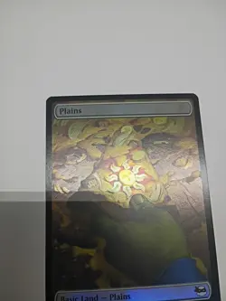 Plains - 253 - MTG: Teenage Mutant Ninja Turtles - Pizza Land - Foil - Image 4