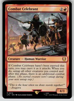 Combat Celebrant M The Lord of the Rings 212 NM - Image 1