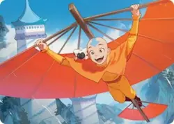art series AANG THE LAST AIRBENDER 1/54 Avatar The Last Airbender MTG Magic - Image 1