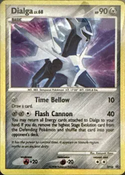 Dialga DP26 Holo Promo Diamond and Pearl Promos Pokemon Lightly Played - Image 1