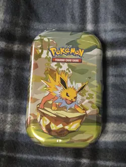Pokemon Prismatic Evolutions Mini Tin Jolteon Sealed - New - Image 1
