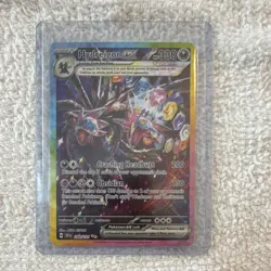Pokemon Hydreigon EX Tera Holo Special Illustration Rare 240/192 SV08 330 HP En… - Image 1