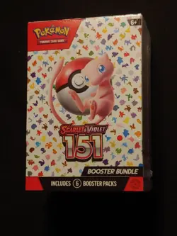 Pokemon TCG: Scarlet & Violet 151 Booster Bundle Factory Sealed (6 Packs) - Image 1