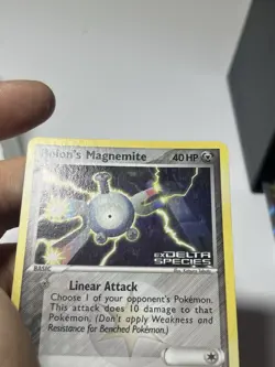 Holon's Magnemite 70/113 EX Delta Species Stamped Reverse Holo Pokemon Lp-mP - Image 3