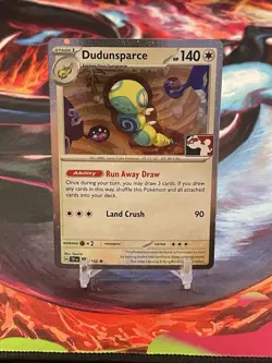 Dudunsparce 129/162 Prize Pack Series Cards Holo - Image 1