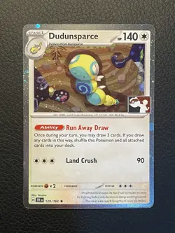 Dudunsparce 129/162 Prize Pack Series Cards Holo - Image 2