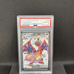 Charizard Ex | 056 | PSA 10 | Charizard Ex Premium Collection Promo Pokemon| - Image 1
