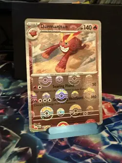 Darmanitan (Poke Ball Pattern) 014/086 Sv: Black Bolt Holo Near Mint Pokemon TCG - Image 1
