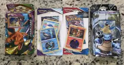 2021 Pokemon TCG Sword and Shield Battle Styles Blister Pack Charmander Lot Of 4 - Image 1