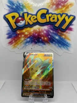 Leafeon V 166/203 Full Art Ultra Rare Evolving Skies Pokemon English LP - Image 1