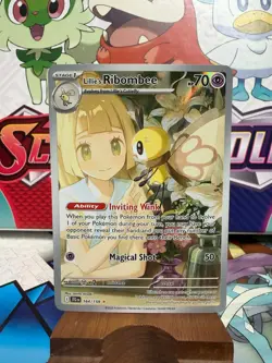 Lillie's Ribombee 164/159 Illustration Rare - Journey Together - Pokemon TCG - Image 1