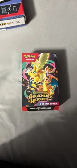 Pokemon TCG Mega Evolution Ascended Heroes Booster Bundle 6 Packs English 2025 - Image 1