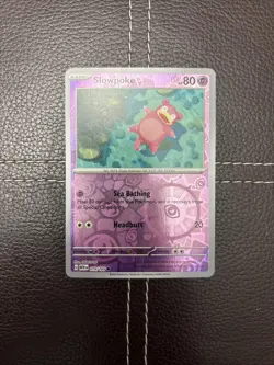 Pokemon TCG - Slowpoke - 079/165 - Scarlet & Violet: 151 - NM Reverse Holo - Image 1