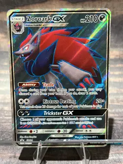 Zoroark GX SM84 Sun & Moon Black Star Promo Pokemon - Image 1