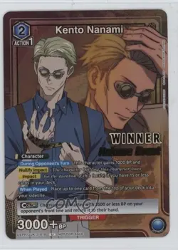 2023 Union Arena TCG - Promos UEPR U (Winner Stamp) Kento Nanami #JJK-3-018 - Image 1