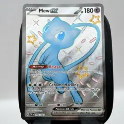 Mew ex 216/091 Paldean Fates Shiny Ultra Rare Pokemon Card LP Tcg - Image 1