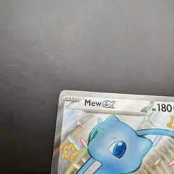 Mew ex 216/091 Paldean Fates Shiny Ultra Rare Pokemon Card LP Tcg - Image 5
