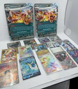Pokemon 600+ Pokemon Trading Cards Collection Surging Sparks Scarlet & Violet - Image 1