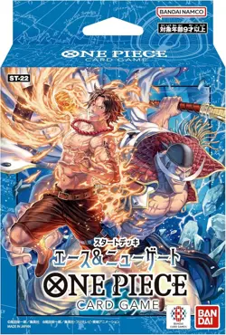 One Piece Card Game Starter Deck ST-22 Ace & Newgate White Beard English - Image 1