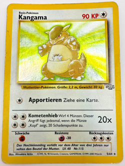 Pokemon Karte TCG Kangama 5/64 Dschungel Holo Rare Vintage WOTC Deutsch HP - Image 1