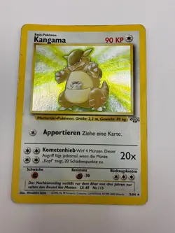 Pokemon Karte TCG Kangama 5/64 Dschungel Holo Rare Vintage WOTC Deutsch HP - Image 2