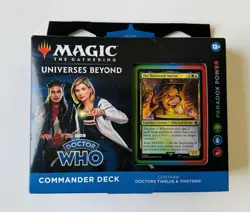 MTG Doctor Who Commander Deck Paradox Power New, Sealed Box, Collectible - Image 1