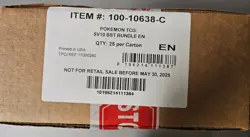 Pokemon TCG Destined Rivals Booster Bundle Factory Sealed Case - Image 1