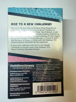 Pokemon TCG Mega Evolution Ascended Heroes Booster Bundle 6 Packs Sealed - Image 3