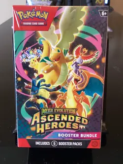 Pokemon TCG Ascended Heroes Booster Bundle [6 packs] New (SEALED) - Image 1