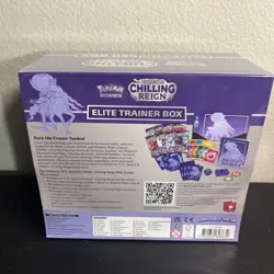 Pokemon TCG Sword & Shield Chilling Reign Elite Trainer Box Sealed New FREE SHIP 820650808630 - Image 2