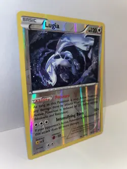 2016 Pokemon Lugia 78/124 XY Fates Collide Reverse Holo - Image 2