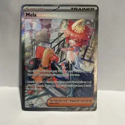 Mela 254/182 SV04 Paradox Rift Trainer Pokemon TCG Special Illustration Rar - Image 1