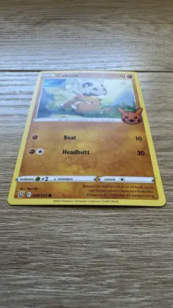 Pokemon Cubone 069/163 - Trick or Trade 2023 Common Regular Card NM - Image 2