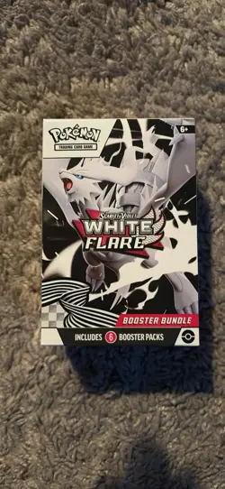 Pokemon TCG Scarlet and Violet White Flare Booster Bundle (Factory Sealed) - Image 1