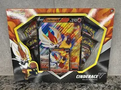 Pokemon 2020 Cinderace V Galar Partners Cosmic Eclipse XY Evolutions Sealed - Image 1