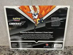 Pokemon 2020 Cinderace V Galar Partners Cosmic Eclipse XY Evolutions Sealed - Image 2