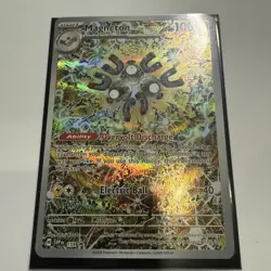 2024 Pokemon MAGNETON #159 Black Star Promo Surging Sparks ETB Holo English - Image 1