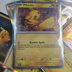 ULTIMATE PIKACHU BUNDLE LOT POKEMON TCG (GREAT CONDITION) (9 Cards) - Image 2