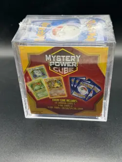 NEW Sealed Pokemon Mystery Power Cube Box 60+ Cards Charizard Base Set Holo U 728192492327 - Image 3