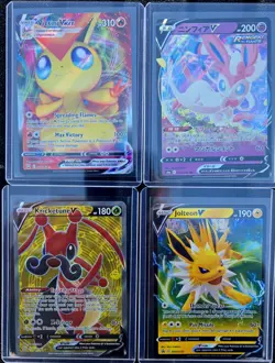 Pokemon TCG 40 Card Ultra Rare/Holo Lot NM Vintage & Modern V VMAX GX Full Art - Image 5