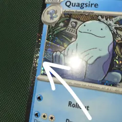 FART (5) TOTAL SWIRLS 🌀💫 HOLO BLEED Quagsire SVP 156 Cosmos Promo Pokemon - Image 2
