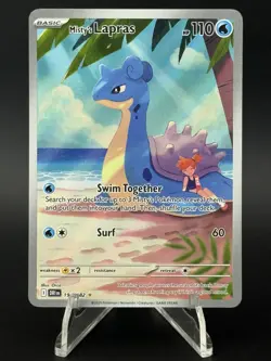 Misty's Lapras 194/182 Illustration Rare Pokemon Destined Rivals - Image 1